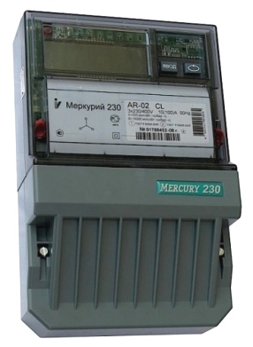 Счетчик Меркурий 230 AR-02 СL 10-100А(PLS-модем)